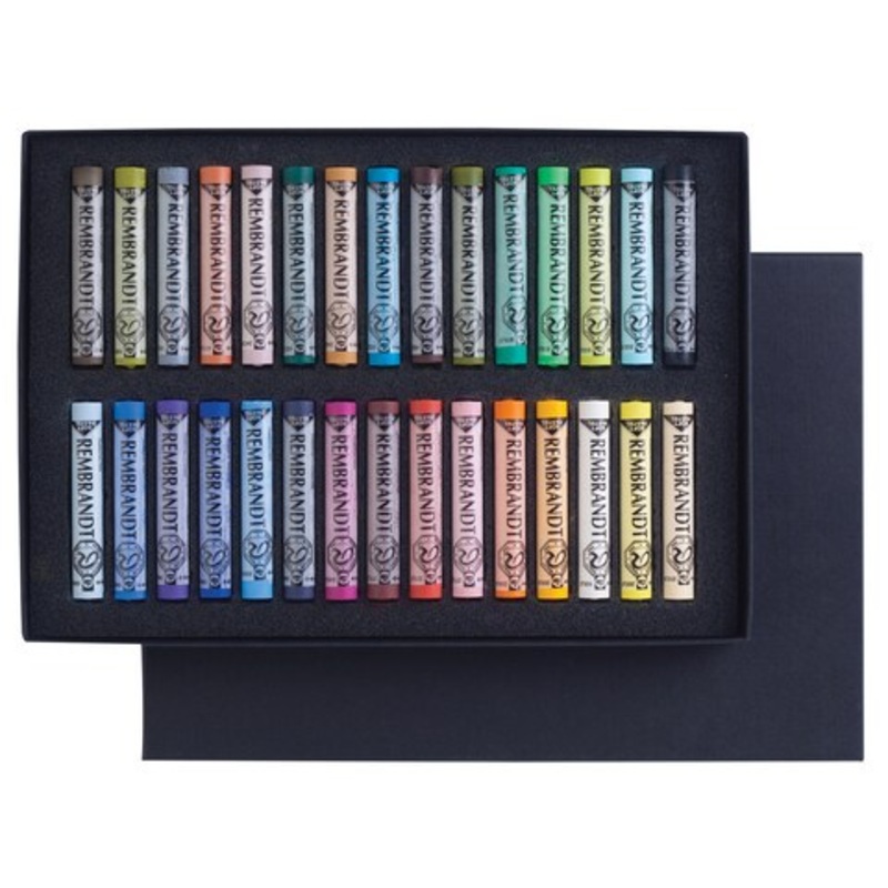 REMBRANDT SOFT PASTEL CARDBOARD BOX SET 30 STK LANDSCAPE
