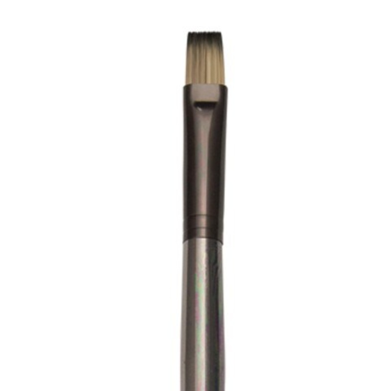 ZEN ACRYLIC SYNTHETIC BRISTLE LONG HANDLE BRUSH BRIGHT 6