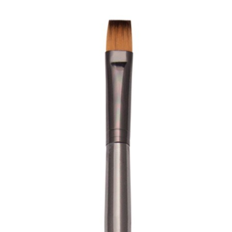 ZEN ALL MEDIA SYNTHETIC BRISTLE LONG HANDLE BRUSH BRIGHT 6