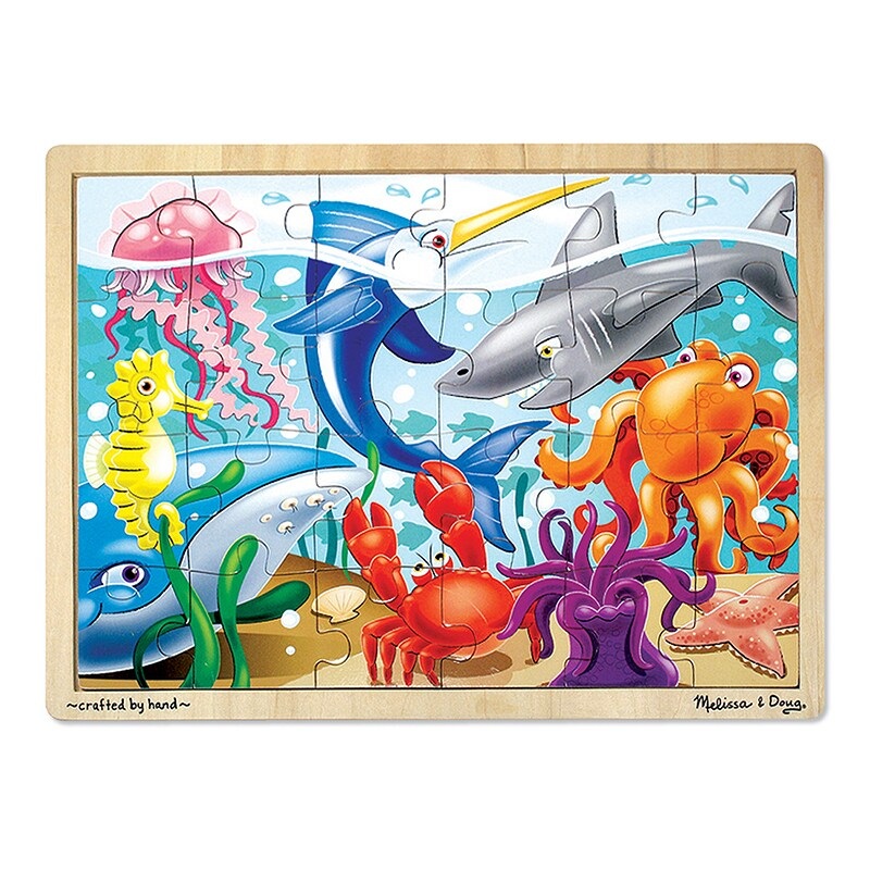 Under the Sea Wooden Jigsaw Puzzle, 12″ x 16