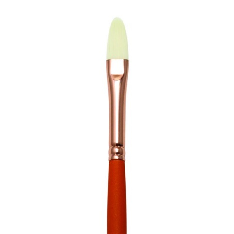 VIENNA BEST SYNTHETIC BRISTLE LONG HANDLE FILBERT 2