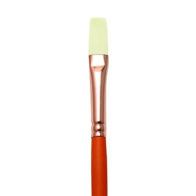 VIENNA BEST SYNTHETIC BRISTLE LONG HANDLE FLAT 6