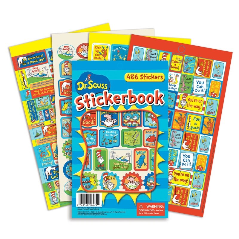 Dr. Seuss Awesome Sticker Book