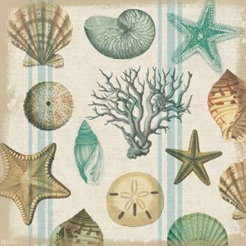 Beachcomber 1 Poster Print by Lula Bijoux and Company Lula Bijoux and Company # QCASQ044A