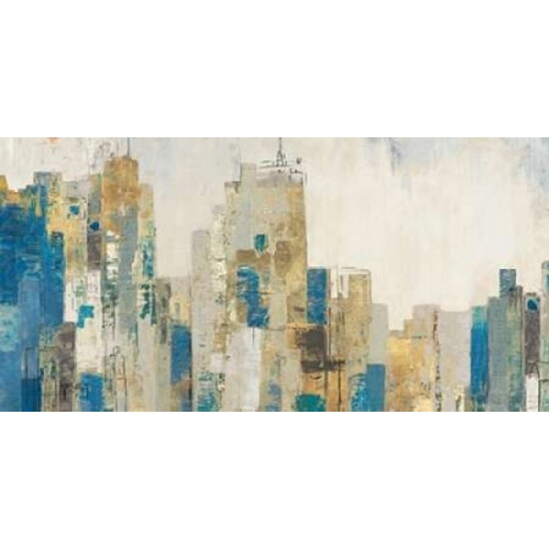 Wide City Blues Poster Print by Allison Pearce