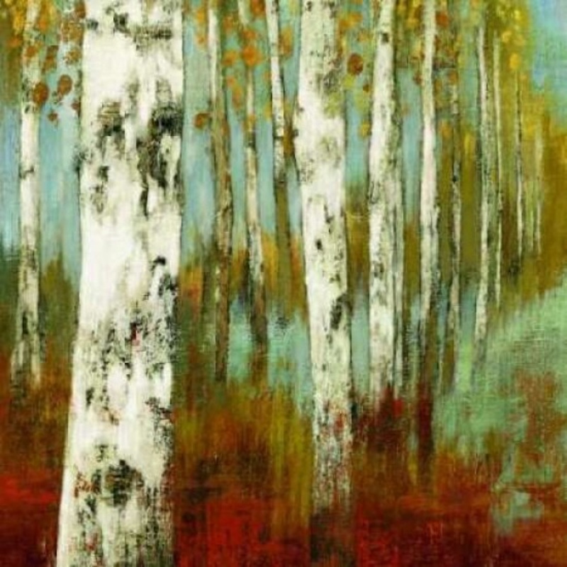 Along the Path II Poster Print by Allison Pearce