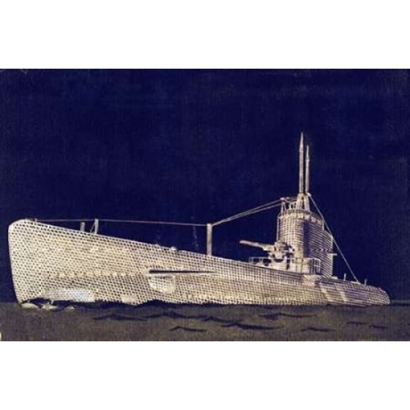 Blueprint Submarine II Poster Print by PI Studio
