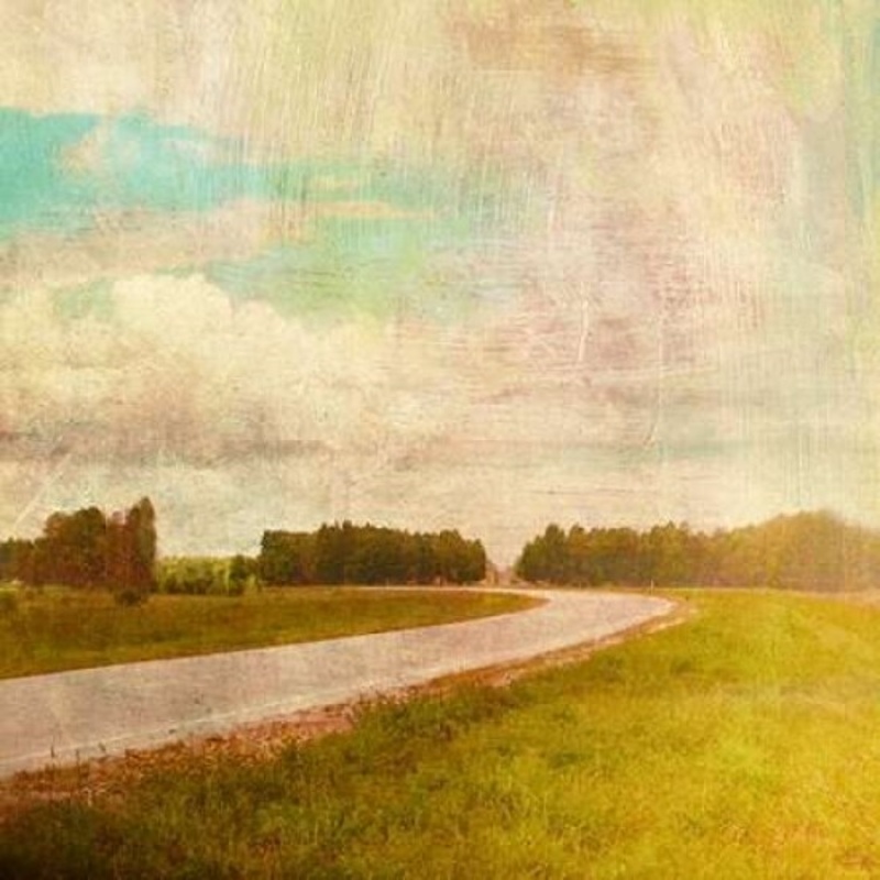 Vintage Road Poster Print by PI Studio