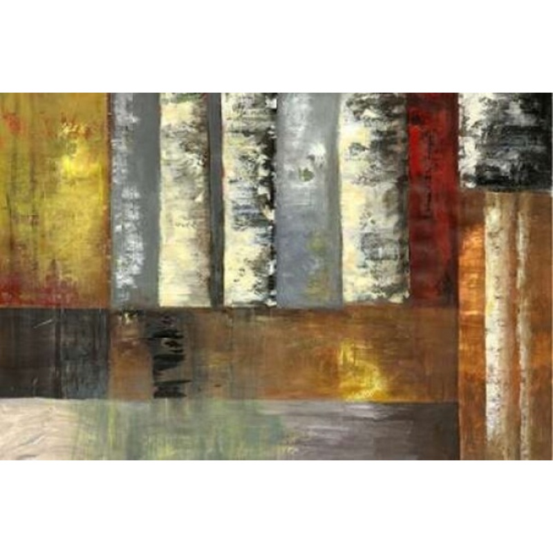 Abstracted Birches I Poster Print by PI Studio