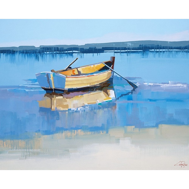 Aspendale Oars Poster Print by Craig Trewin Penny # P1199D
