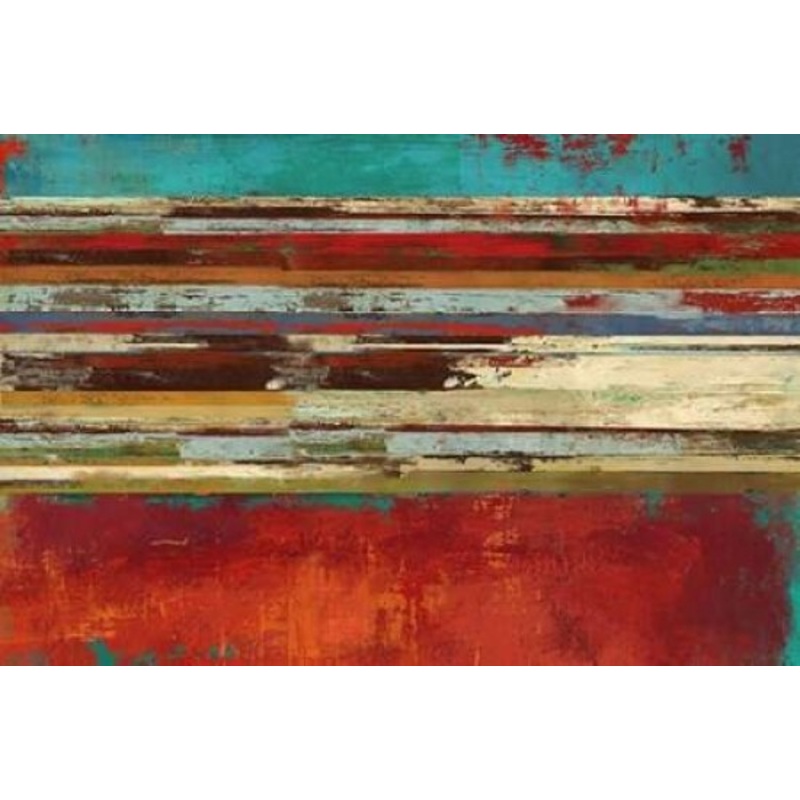 Worn Red Poster Print by PI Studio