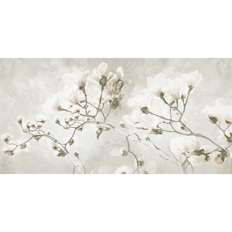 Bloom Through Cream Poster Print by Milli Villa # MVRN101A