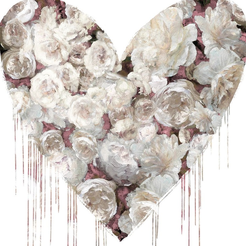 Big Hearted Flowers I Poster Print by Lindsay Rodgers # LSG116655