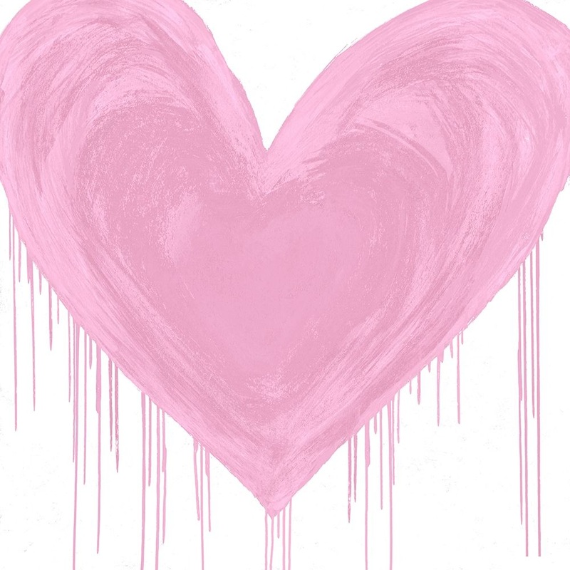 Big Hearted Pink Poster Print by Lindsay Rodgers # LSG116667