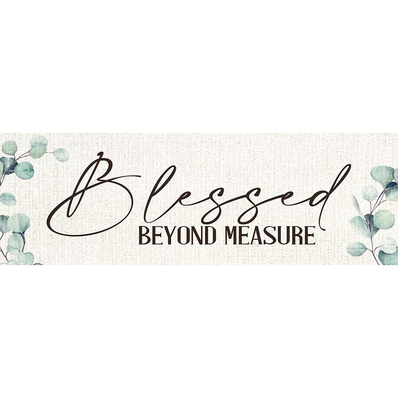 Blessed Beyond Measure Poster Print by Kimberly Allen # KAPL461A