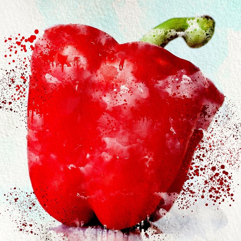 Veggies 1 Poster Print by Kimberly Allen # KASQ2074A