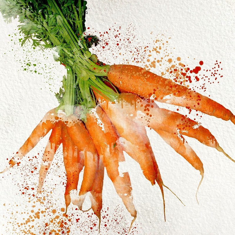 Veggies 3 Poster Print by Kimberly Allen # KASQ2074C