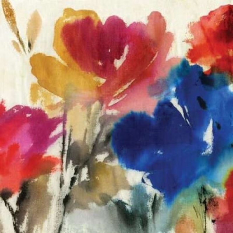 Watercolour Florals I Poster Print by Asia Jensen