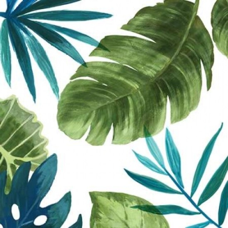 Tropical Leaves II Poster Print by Asia Jensen