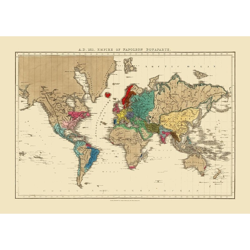 World Empire 1811 of Napoleon Bonaparte Poster Print by Seely Seely # ITWO0158