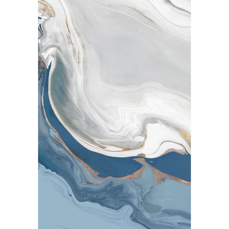 Blue Velour I  Poster Print by Isabelle Z Isabelle Z # EZ594A