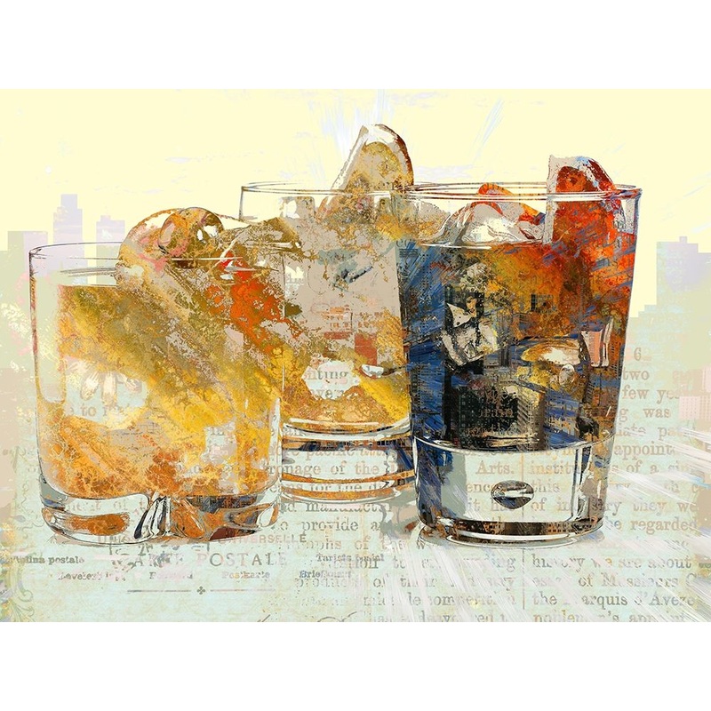 Toast of the Town II Poster Print by Ronald Bolokofsky # FAS1627