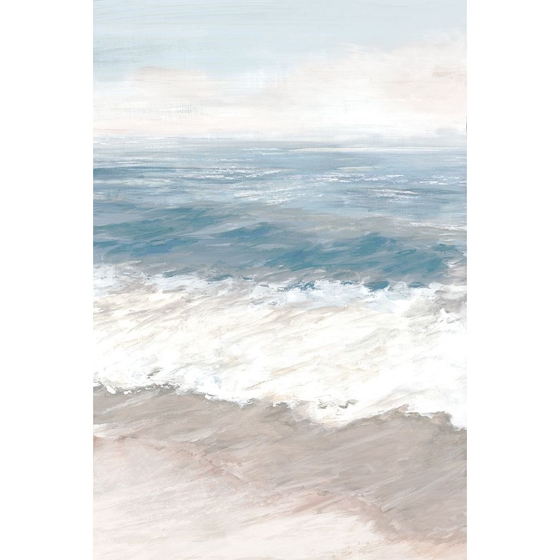 Warm Waves Poster Print by Eva Watts # EW504A