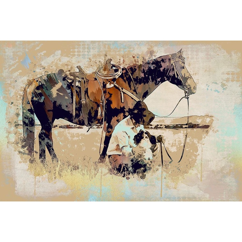Westrn Adventures Poster Print by Ronald Bolokofsky # FAS1347