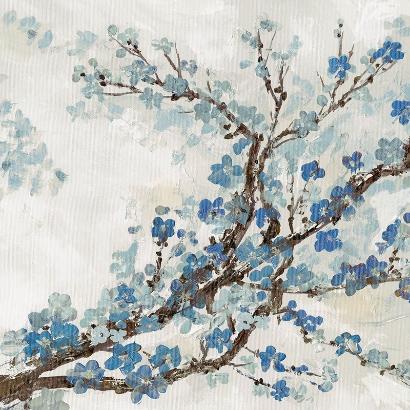 Blue Branch I Poster Print by Neven Neven  # EE003A