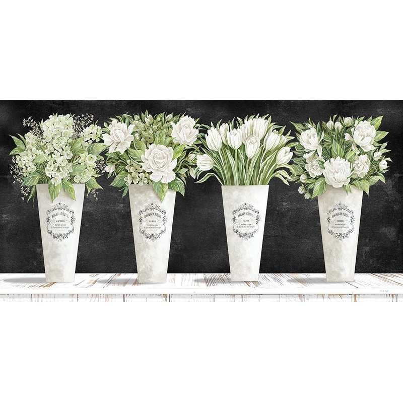 White Flowers Still Life II    Poster Print by Cindy Jacobs # CIN2369