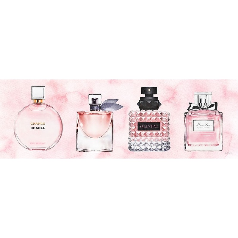 4  Pink Perfumes Poster Print by Amanda Greenwood Amanda Greenwood # AGD117350