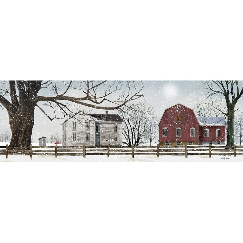 A Little Snow Poster Print by Billy Jacobs # BJ1076