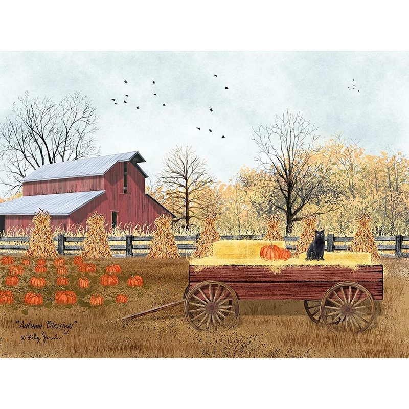 Autumn Blessings Poster Print by Billy Jacobs # BJ1192