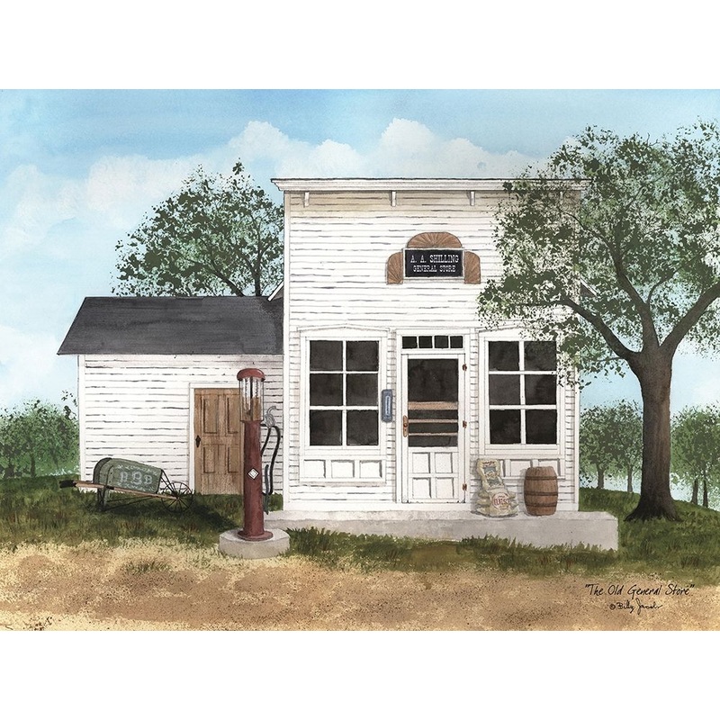 The Old General Store Poster Print by Billy Jacobs # BJ1255
