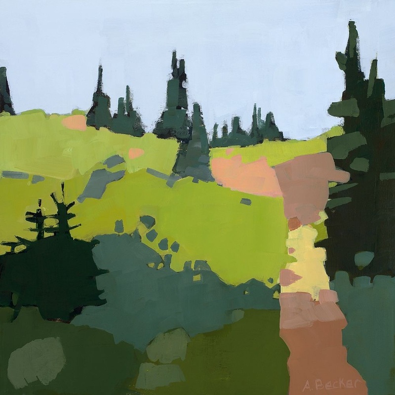 Trail to The Top Poster Print by Anne Becker # B3959D