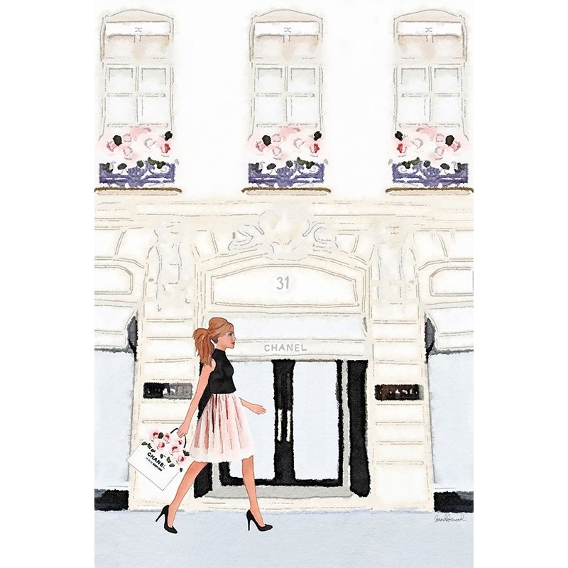 After Shopping Stroll Poster Print by Amanda Greenwood # AGD117363