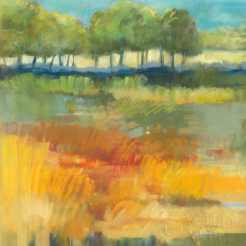 Late Summer Landscape I Poster Print by Carol Rowan # 8980