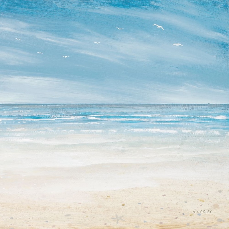 Misty Coastal Days I Poster Print by Kingsley Kingsley # 7682GA