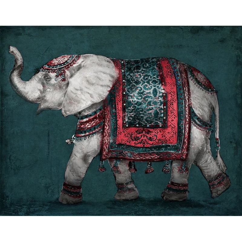 Regal Elephant Poster Print by Patricia Pinto # 9372N